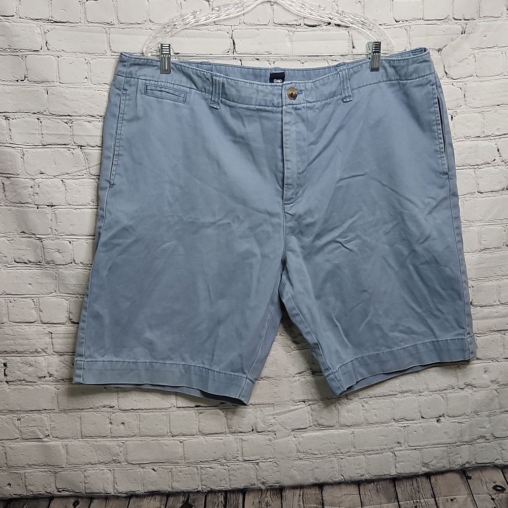 Gap Mens Blue Cotton Casual Shorts Size 42